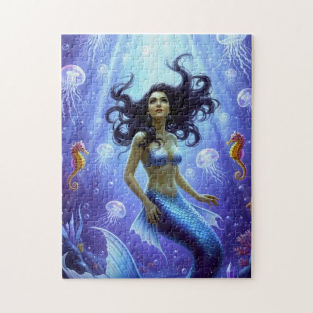 Quebra-cabeça Magical Cave Mermaid (Vertical)