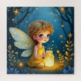 Quebra-cabeça Magical Fairy Girl Puzzle