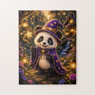 Quebra-cabeça Magical Panda Wizard Jigsaw Puzzle