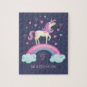 Quebra-cabeça Magical Rainbow Unicorn