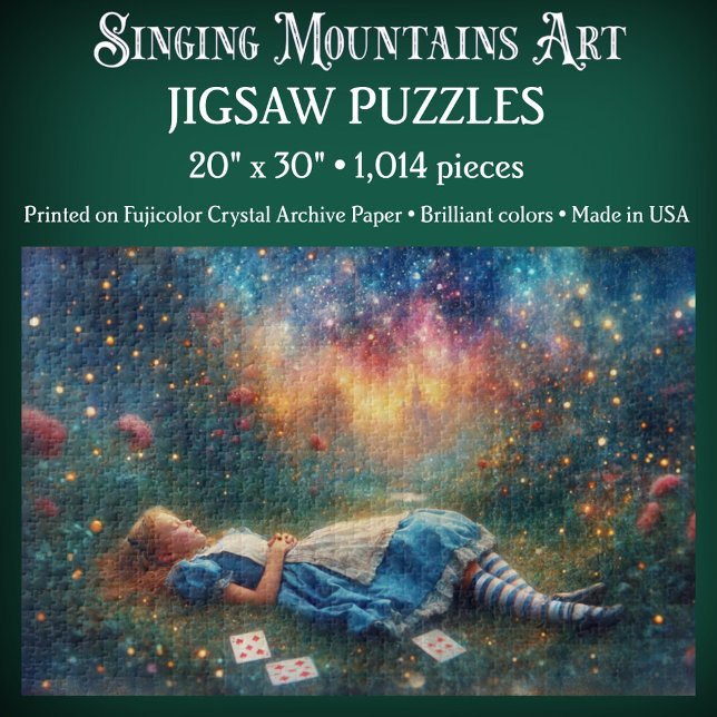 Quebra-cabeça Magical Wonderland Sleeping Alice (Criador carregado)