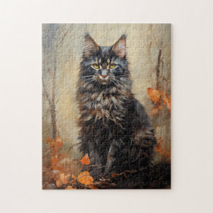 Quebra-cabeça Maine Coon cat