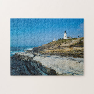 Quebra-cabeça Maine, Pemaquid Point, Farol de Pemaquid Point