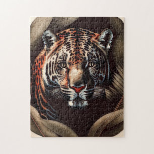 Quebra-cabeça Majestade Jaguar - Rei Da Selva