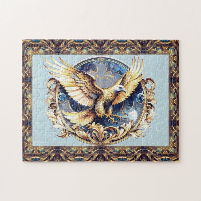 Quebra-cabeça Majestic American Eagle of Freedom USA (Horizontal)