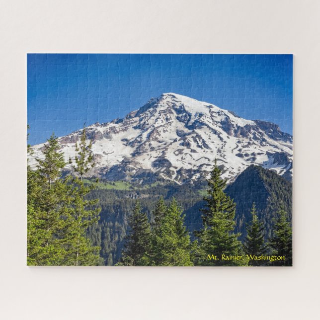 Quebra-cabeça Majexpressa Mt. Rainier, estado de Washington, (Horizontal)