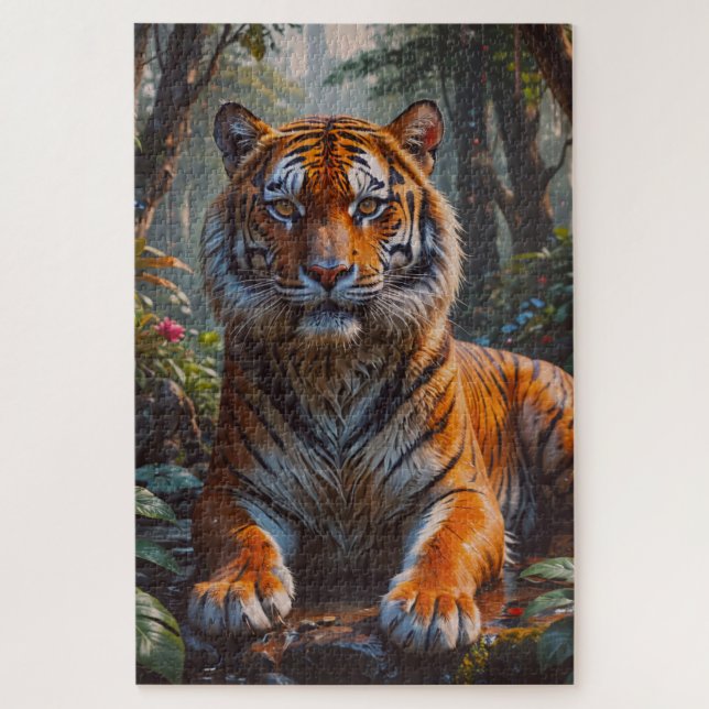 Quebra-cabeça Majexpressa Tiger (Vertical)