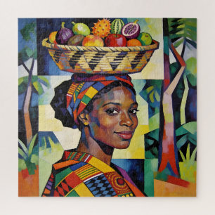 Quebra-cabeça “Makena” - Geometria da Beleza - História Negra