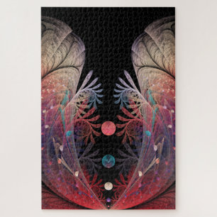 Quebra-cabeça Malabarismo Abstrato Fantasia Moderna Arte Fractal
