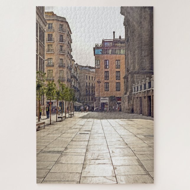 Quebra-cabeça Málaga. 26. (Vertical)