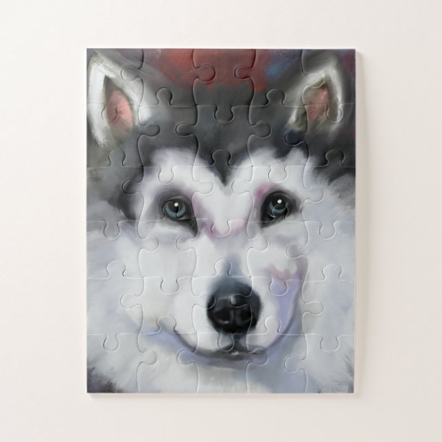 QUEBRA-CABEÇA MALAMUTE DO ALASKA  (Vertical)
