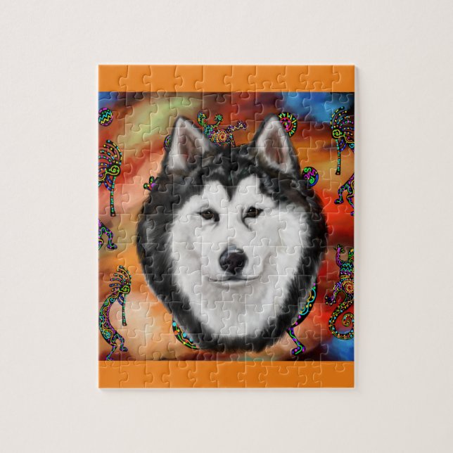 QUEBRA-CABEÇA MALAMUTE DO ALASKA (Vertical)