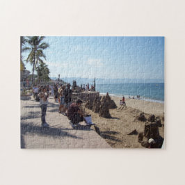 Quebra-cabeça Malecon, gabarito de Puerto Vallarta viu o