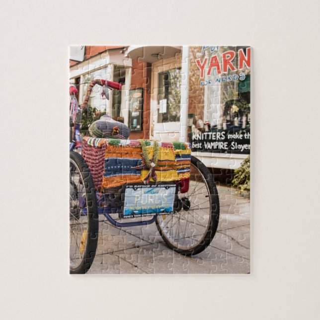 Quebra-cabeça Malha um, Purl dois (Vertical)