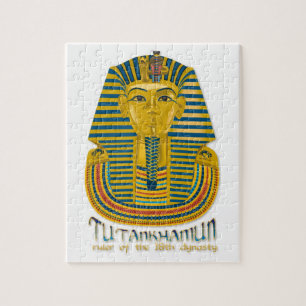 Quebra-cabeça Mamã de Tutankhamun, rei antigo Tut de Egipto
