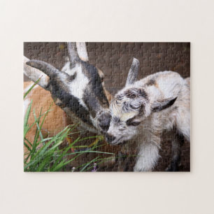 Quebra-cabeça Mamãe e Baby Goat