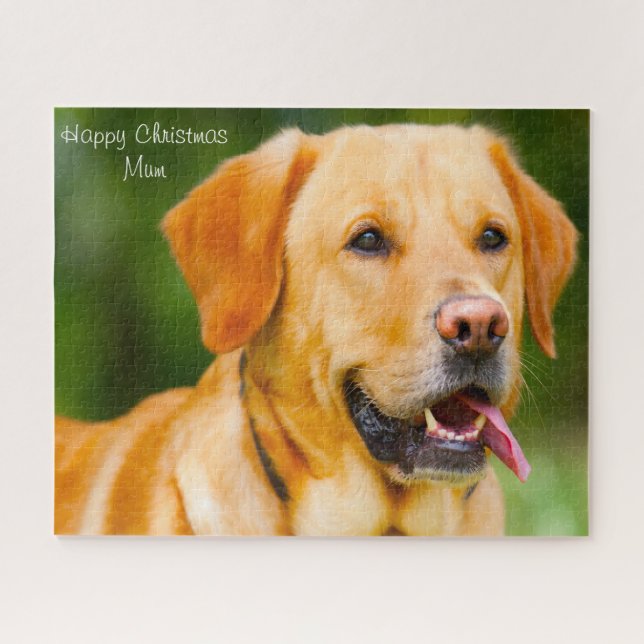 Quebra-cabeça Mamãe Noel. (Horizontal)