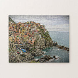 Quebra-cabeça Manarola, Itália - Cinque Terre - 11x14 - 252 pc