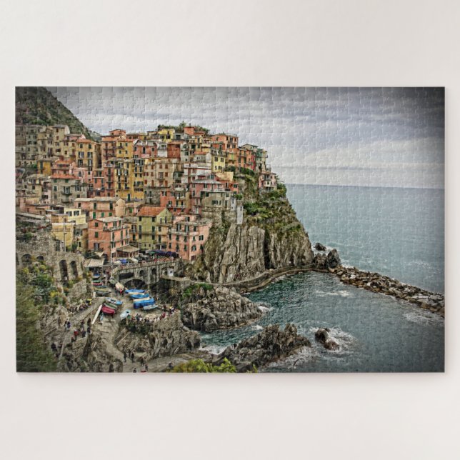 Quebra-cabeça Manarola, Italia - Cinque Terre - 20x30 - PC 1014 (Horizontal)