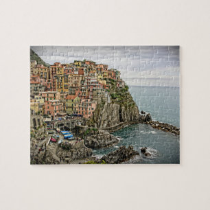 Quebra-cabeça Manarola, Itália - CInque Terre - 8x10 - 110 pcs