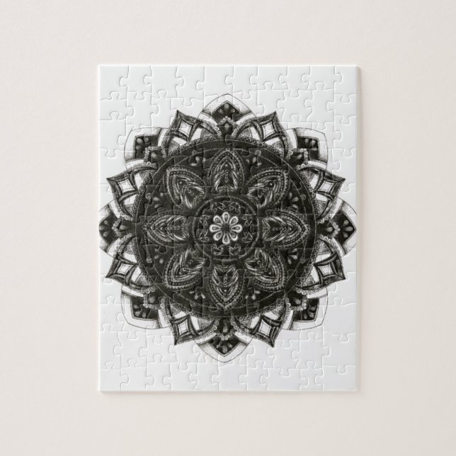 QUEBRA-CABEÇA MANDALA DA EMOÇÃO DO AMOR (Vertical)