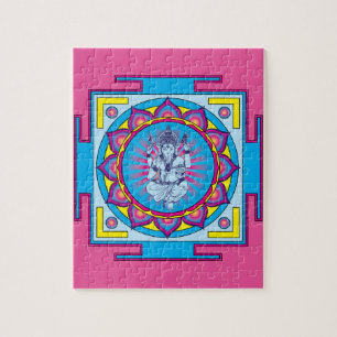 Quebra-cabeça Mandala de Ganesha