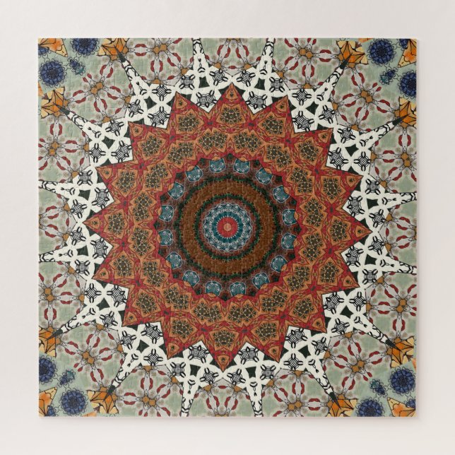 Quebra-cabeça Mandala Decorativo  (Vertical)