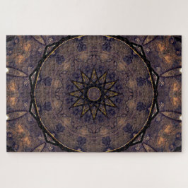 Quebra-cabeça Mandala do vintage