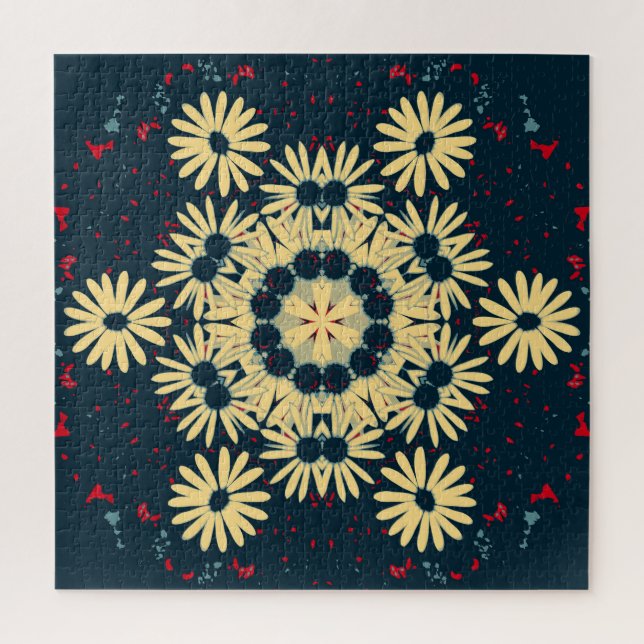 Quebra-cabeça Mandala dos Sonhos da Margarida (Vertical)