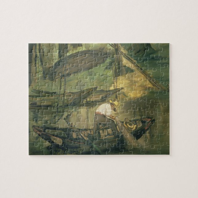 Quebra-cabeça Manet | o pescador, c.1861 (Horizontal)