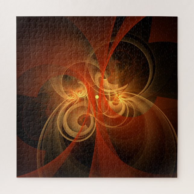 Quebra-cabeça Manhã, Abstrato de Arte Magia (Vertical)