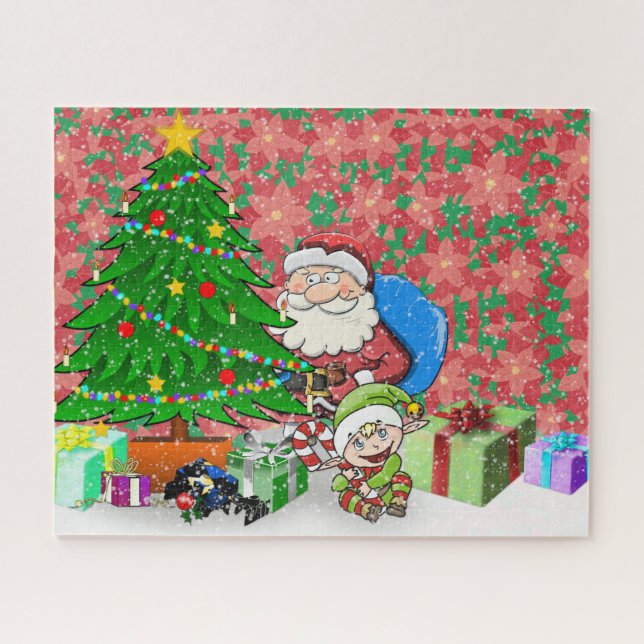 Quebra-cabeça Manhã de Natal (Horizontal)