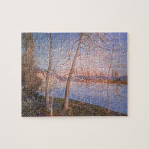 Quebra-cabeça Manhã do inverno de Alfred Sisley