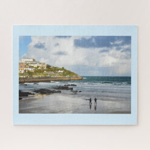 Quebra-cabeça Manhã do inverno em Newquay