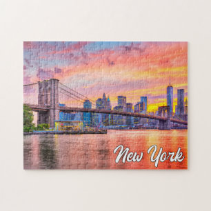 Quebra-cabeça Manhattan, Nova Iorque, EUA