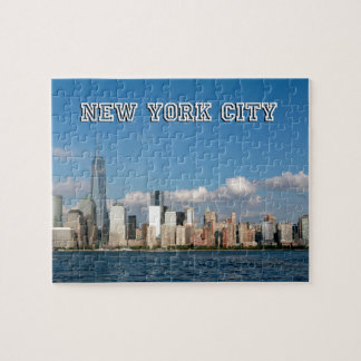 Quebra-cabeça Manhattan Skyline Nova Iorque USA