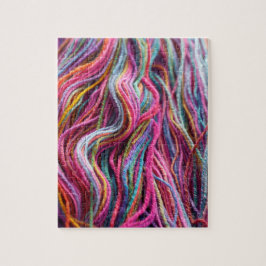 Quebra-cabeça Manípulo de tricô rosa magenta