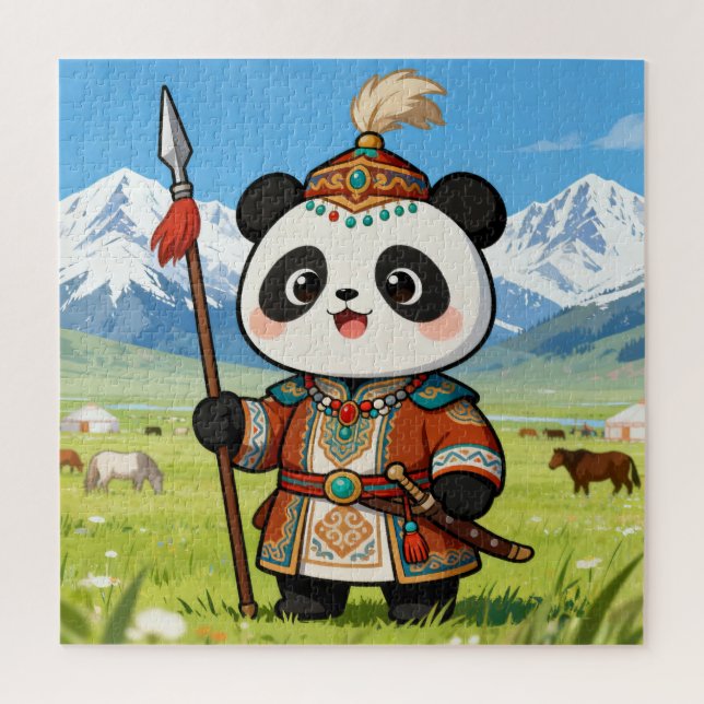 Quebra-cabeça Mannas Culture Panda Puzzle (Vertical)