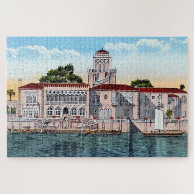 Quebra-cabeça Mansão Ringling  (Horizontal)