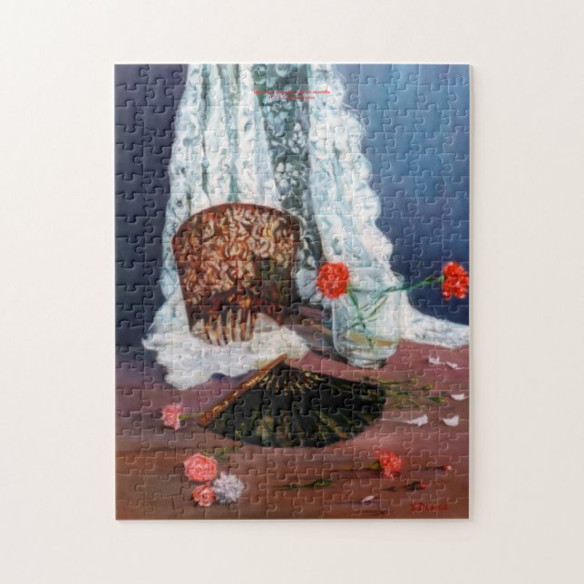 Quebra-cabeça Mantilla española/mantilla espanhola (Vertical)