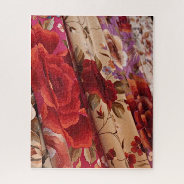 Quebra-cabeça Mantón de manila, Sevilla, Spain, Andalusia (Vertical)