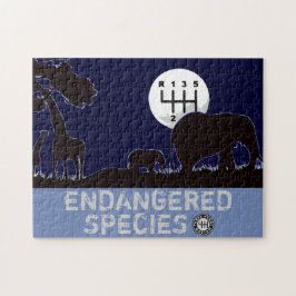 Quebra-cabeça MANUAL - Ameaçado