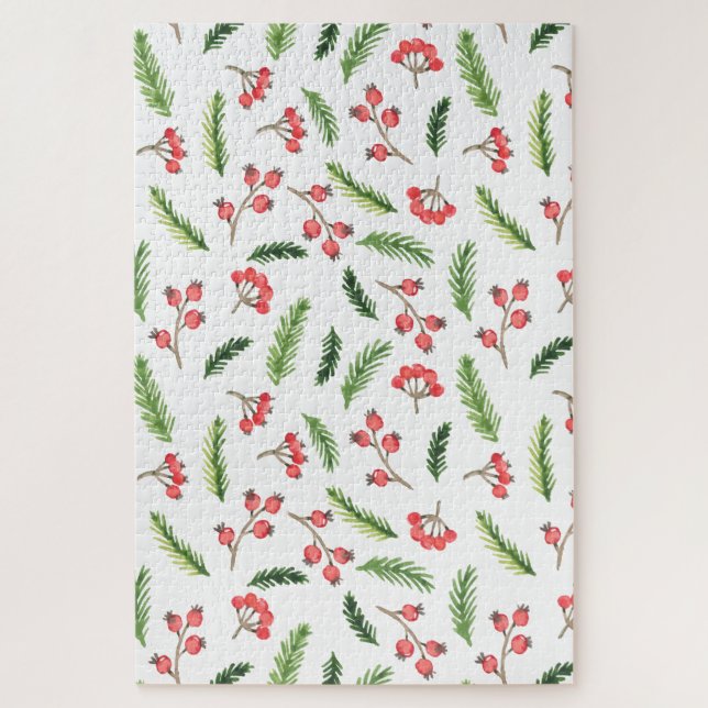 Quebra-cabeça Mão Brilhante Desenhou o Padrão de Mistura de Nata (Vertical)