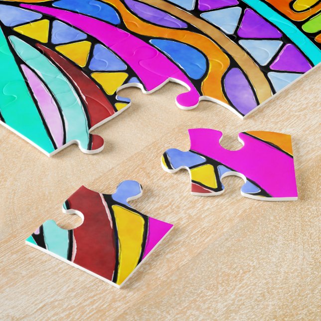 Quebra-cabeça Mão Desenhada Por EDDArt - Blah Blah Blah 1 (Lateral)