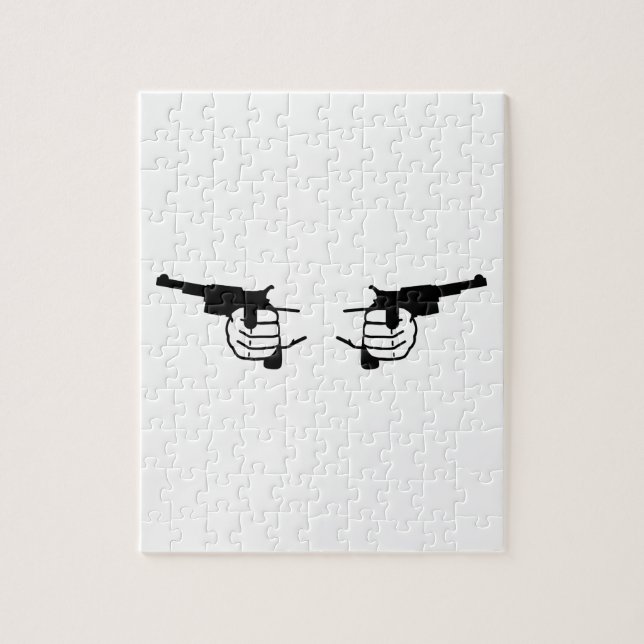 Quebra-cabeça Mãos das armas (Vertical)