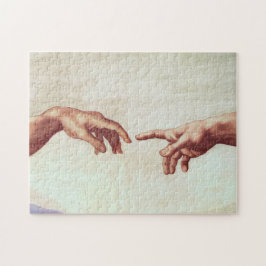Quebra-cabeça Mãos de Michelangelo