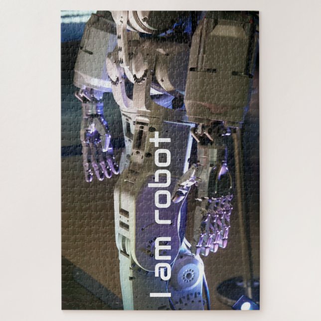 Quebra-cabeça Mãos de robô  (Vertical)