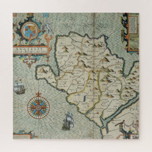 Quebra-cabeça Mapa antigo antigo inspirado (7)