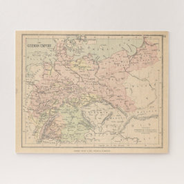 Quebra-cabeça Mapa antigo do Império Alemão