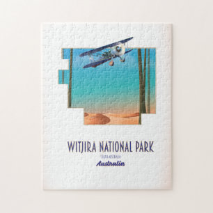 Quebra-cabeça Mapa da Austrália do Parque Nacional Witjira